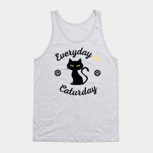 Everyday is Caturday Tank Top